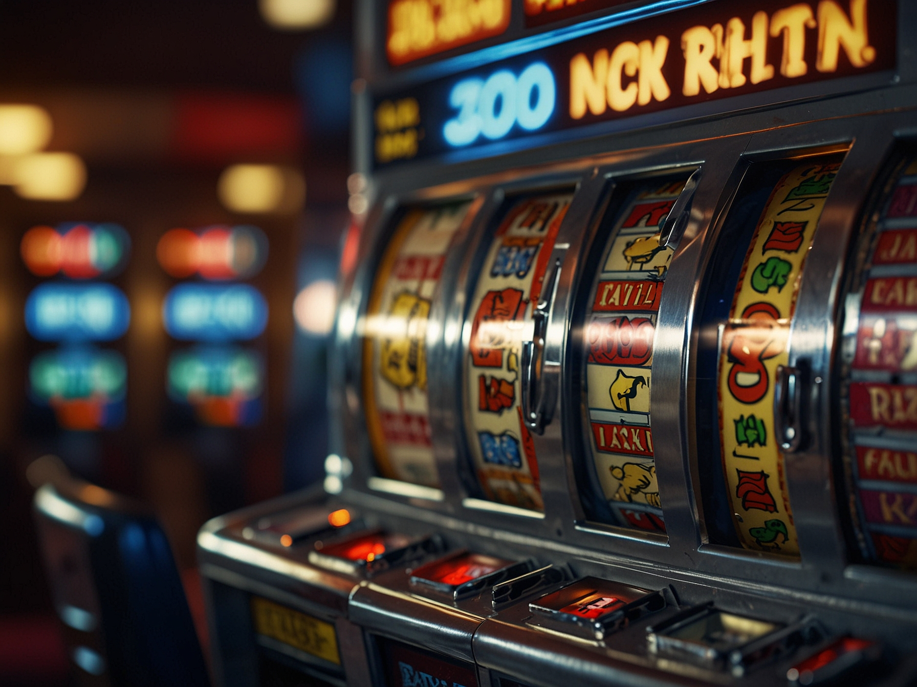 Verschiedene Spielautomaten